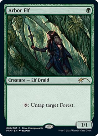 Arbor Elf (GAME-001) - Game Day & Store Championship Promos | Grognard Games