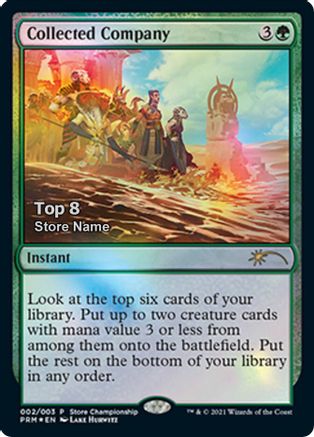 Collected Company (Top 8) (GAME-002) - Game Day & Store Championship Promos Foil | Grognard Games