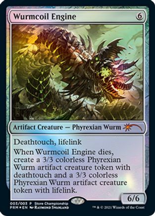 Wurmcoil Engine (GAME-003) - Game Day & Store Championship Promos Foil | Grognard Games