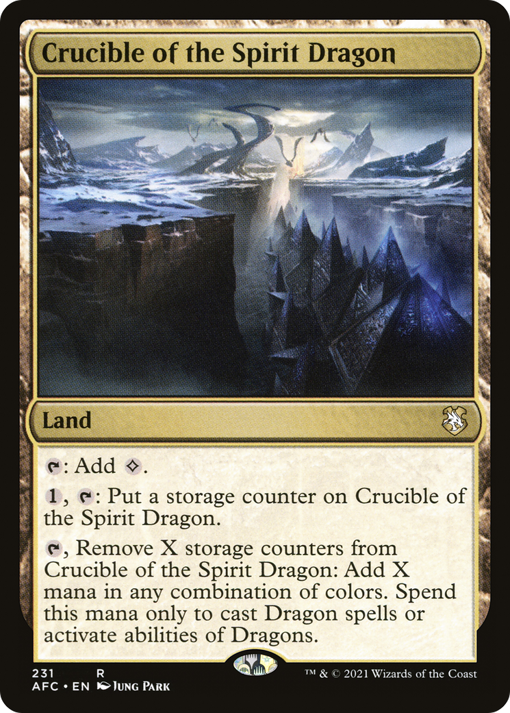 Crucible of the Spirit Dragon [Dungeons & Dragons: Adventures in the Forgotten Realms Commander] | Grognard Games