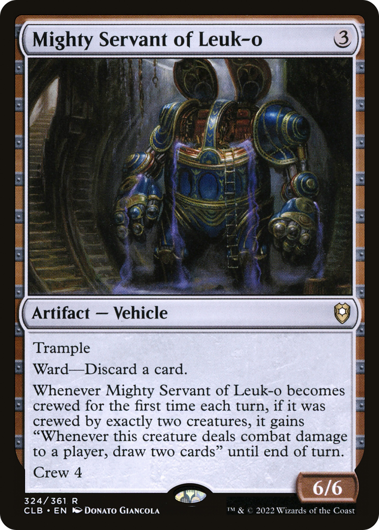 Mighty Servant of Leuk-o [Commander Legends: Battle for Baldur's Gate] | Grognard Games