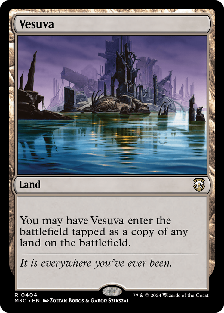 Vesuva (Ripple Foil) [Modern Horizons 3 Commander] | Grognard Games