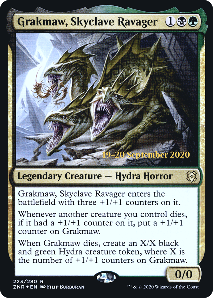 Grakmaw, Skyclave Ravager [Zendikar Rising Prerelease Promos] | Grognard Games