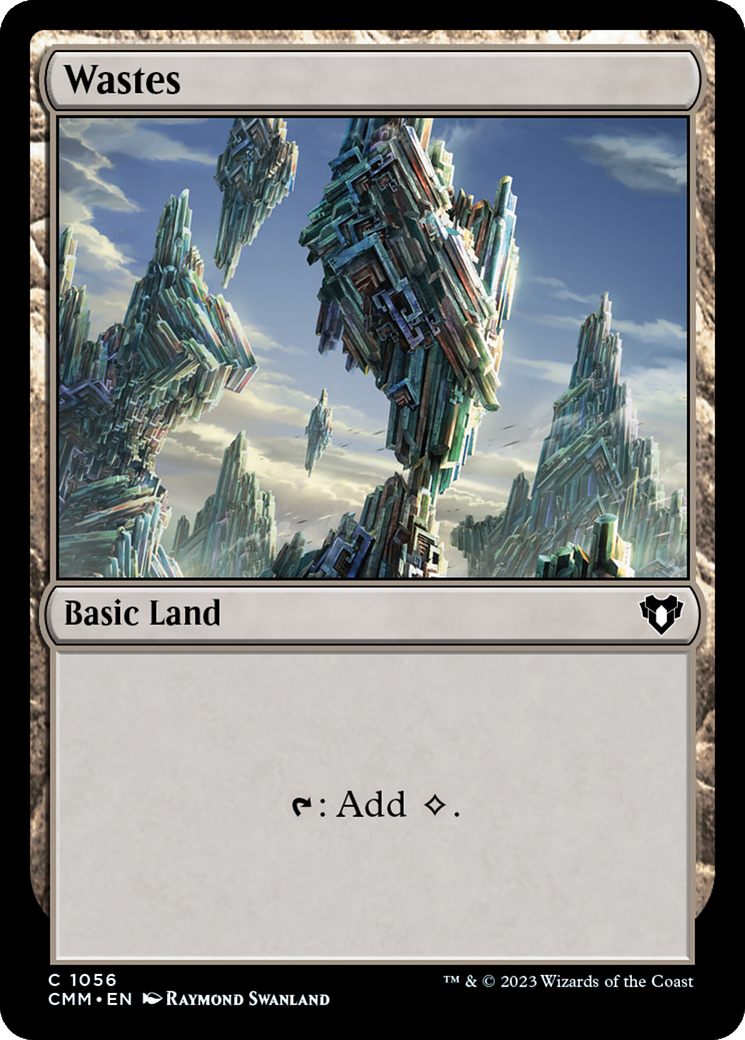 Wastes (1055) [Commander Masters] | Grognard Games
