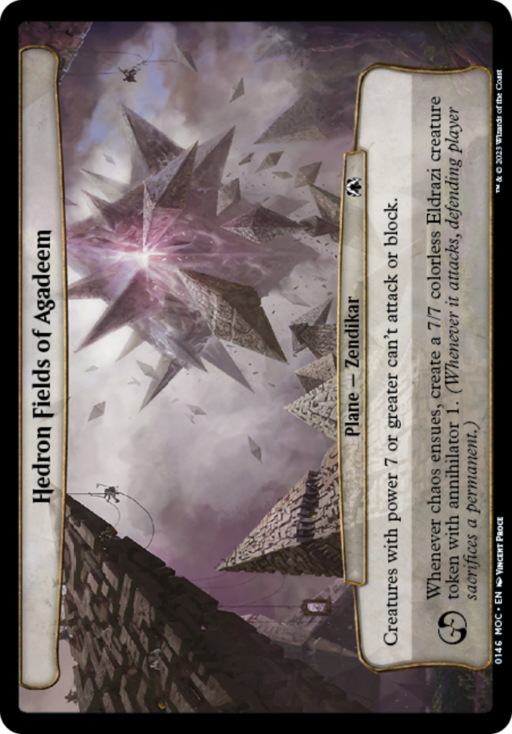 Hedron Fields of Agadeem [March of the Machine Commander] | Grognard Games