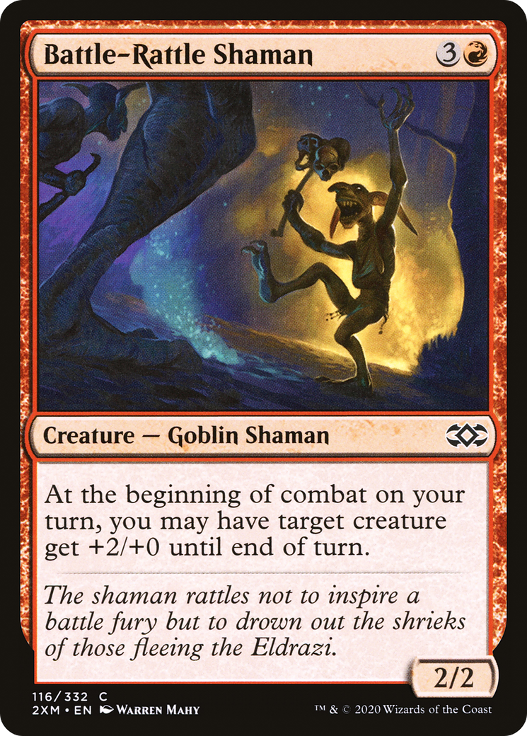 Battle-Rattle Shaman [Double Masters] | Grognard Games