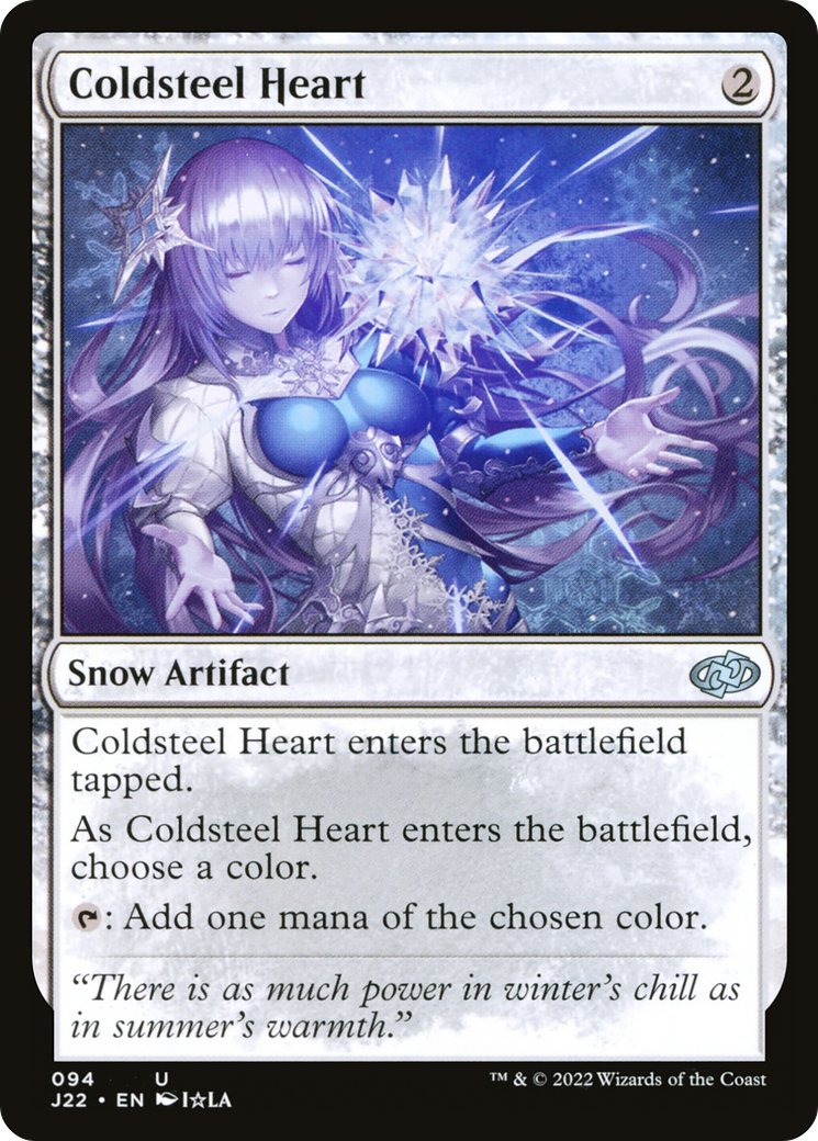 Coldsteel Heart [Jumpstart 2022] | Grognard Games