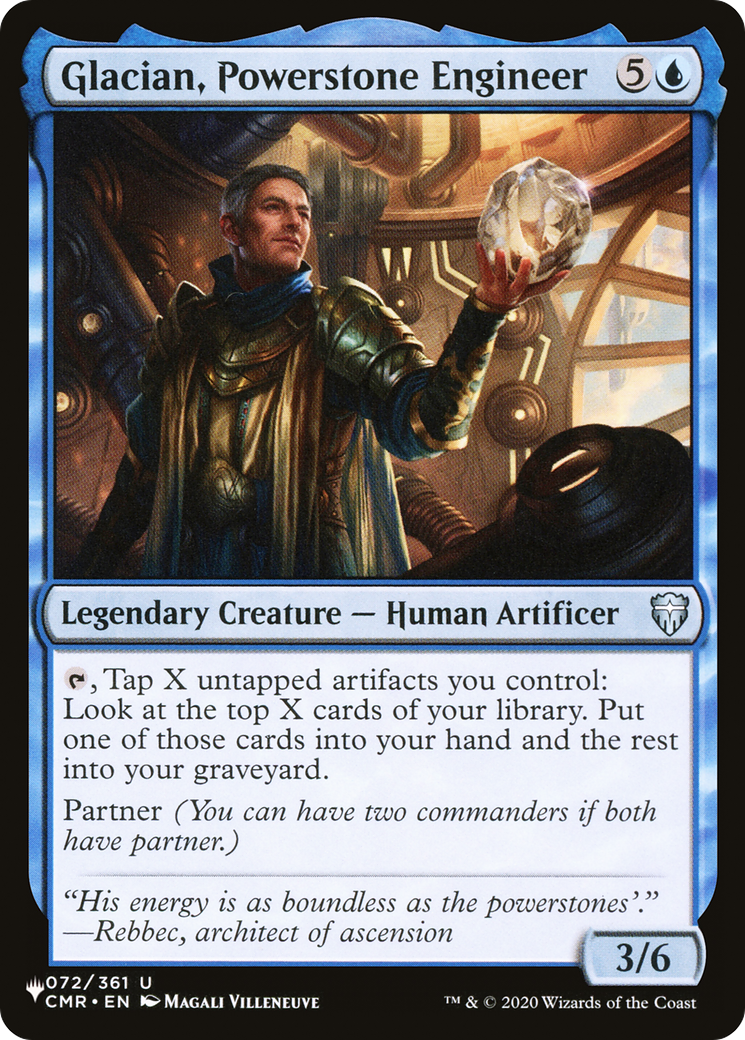 Glacian, Powerstone Engineer [The List] | Grognard Games