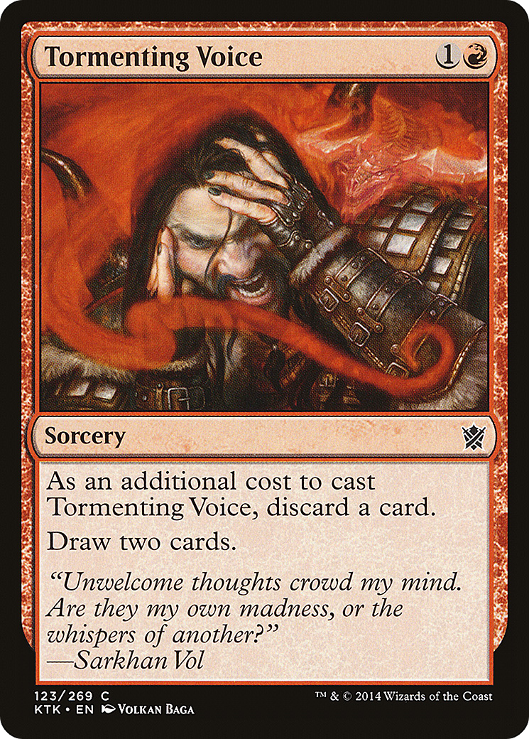 Tormenting Voice [Khans of Tarkir] | Grognard Games