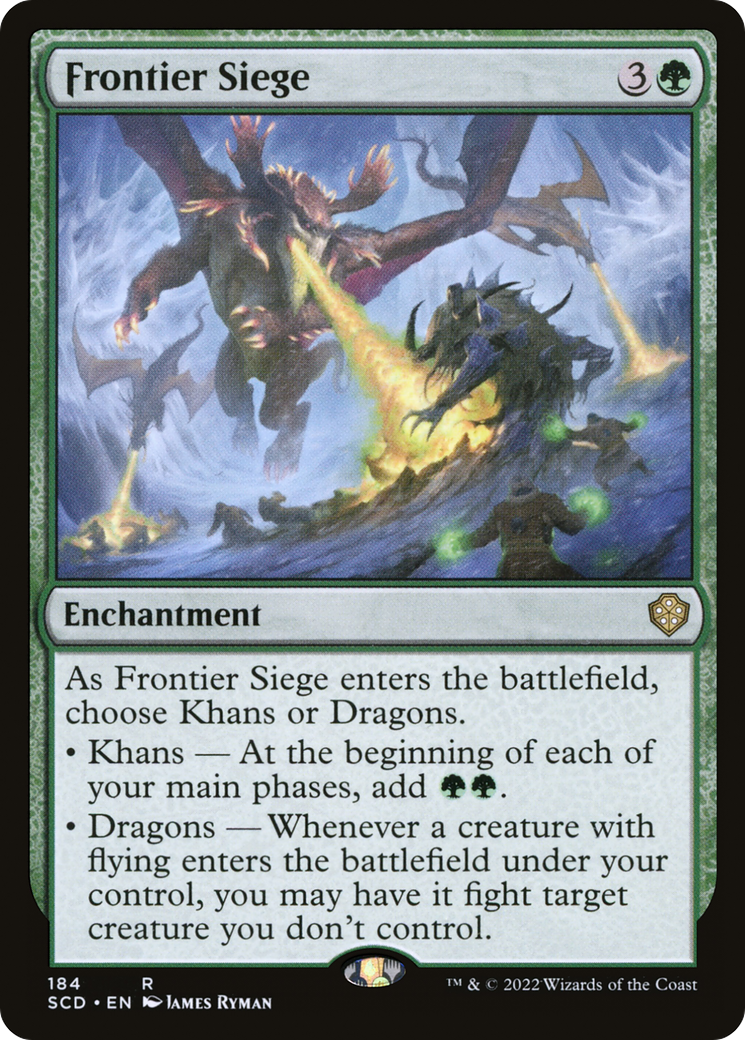 Frontier Siege [Starter Commander Decks] | Grognard Games