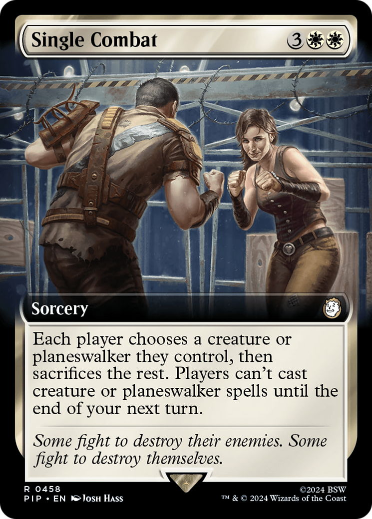 Single Combat (Extended Art) [Fallout] | Grognard Games