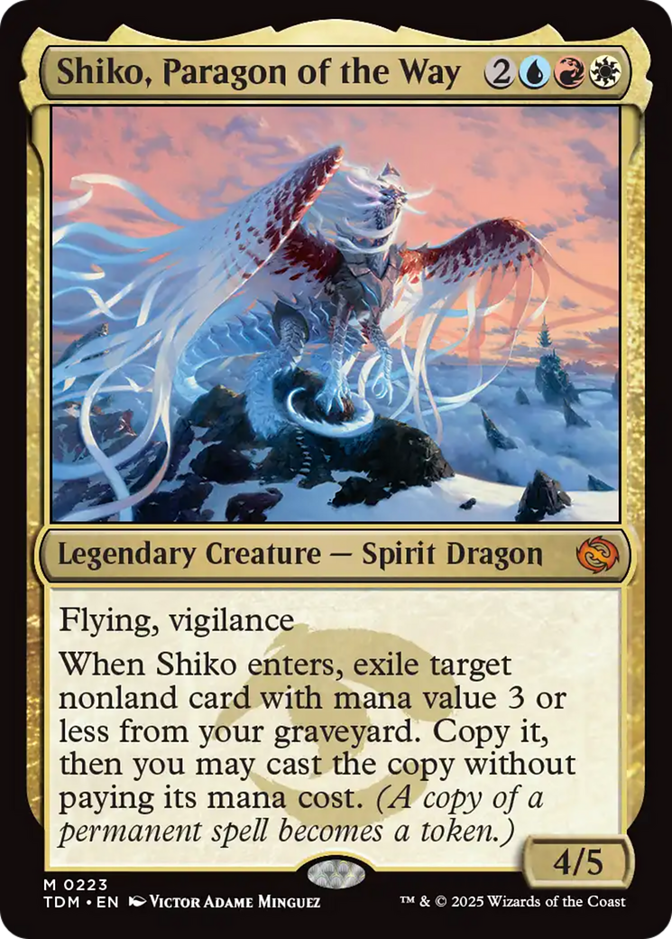 Shiko, Paragon of the Way [Tarkir: Dragonstorm] | Grognard Games