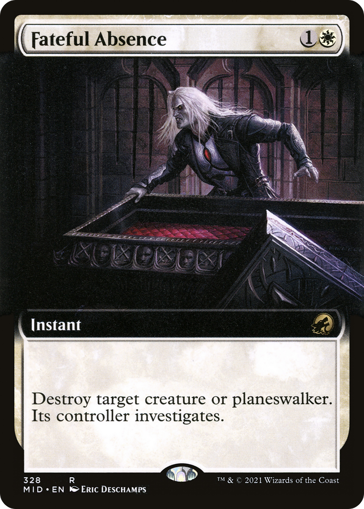 Fateful Absence (Extended) [Innistrad: Midnight Hunt] | Grognard Games
