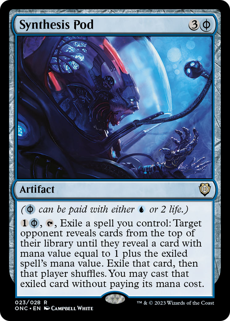 Synthesis Pod [Phyrexia: All Will Be One Commander] | Grognard Games