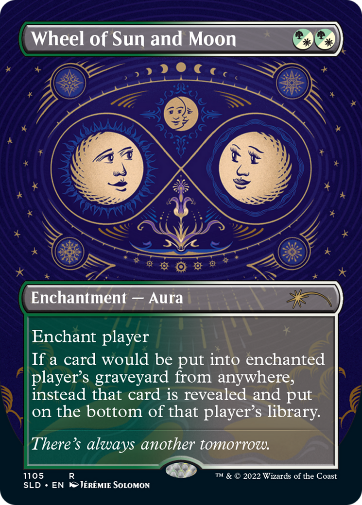 Wheel of Sun and Moon (Borderless) [Secret Lair Drop Series] | Grognard Games