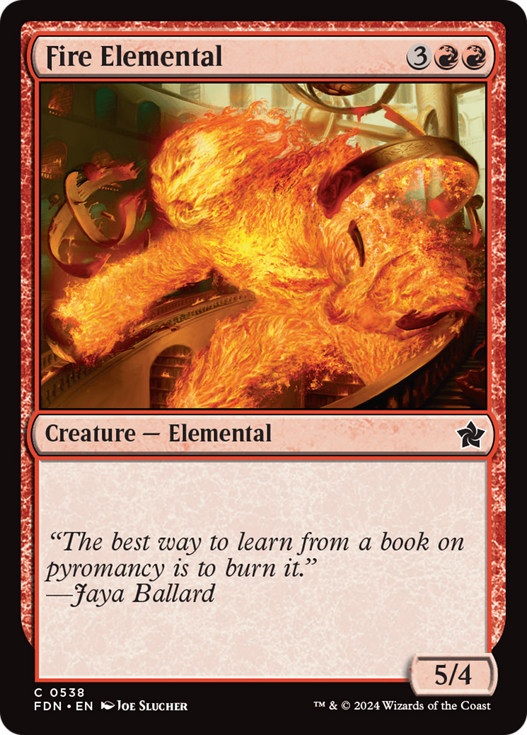 Fire Elemental [Foundations] | Grognard Games