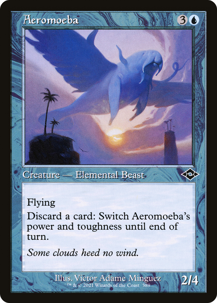 Aeromoeba (MH2-389) - Modern Horizons 2 Etched Foil | Grognard Games