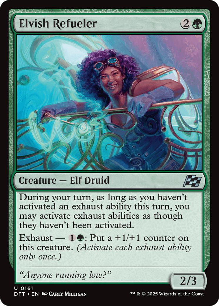 Elvish Refueler [Aetherdrift] | Grognard Games