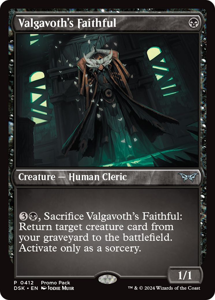 Valgavoth's Faithful (Promo Pack) [Duskmourn: House of Horror Promos] | Grognard Games