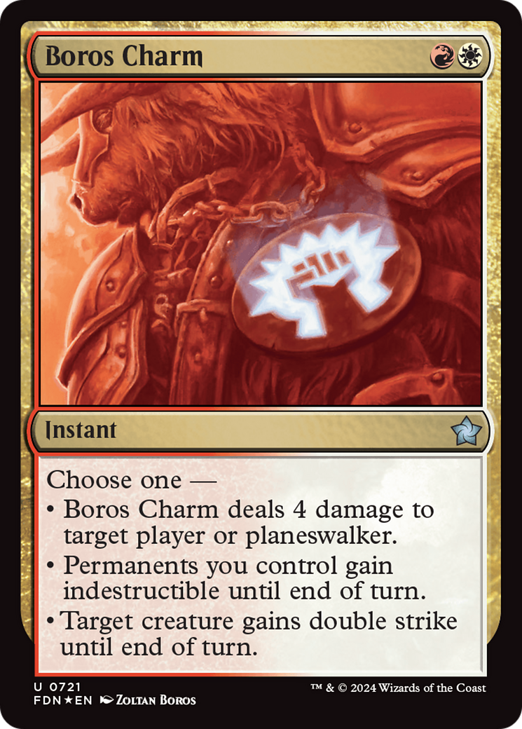 Boros Charm [Foundations] | Grognard Games