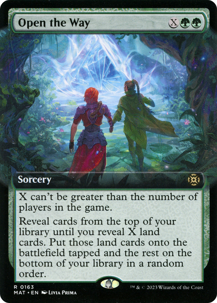Open the Way (Extended Art) [March of the Machine: The Aftermath] | Grognard Games
