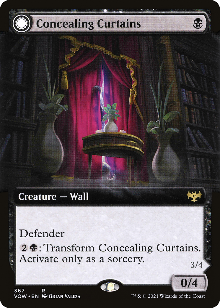 Concealing Curtains // Revealing Eye (Extended) [Innistrad: Crimson Vow] | Grognard Games