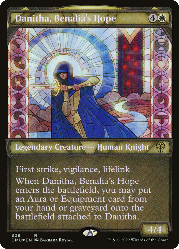 Danitha, Benalia's Hope (Showcase Textured) [Dominaria United] | Grognard Games