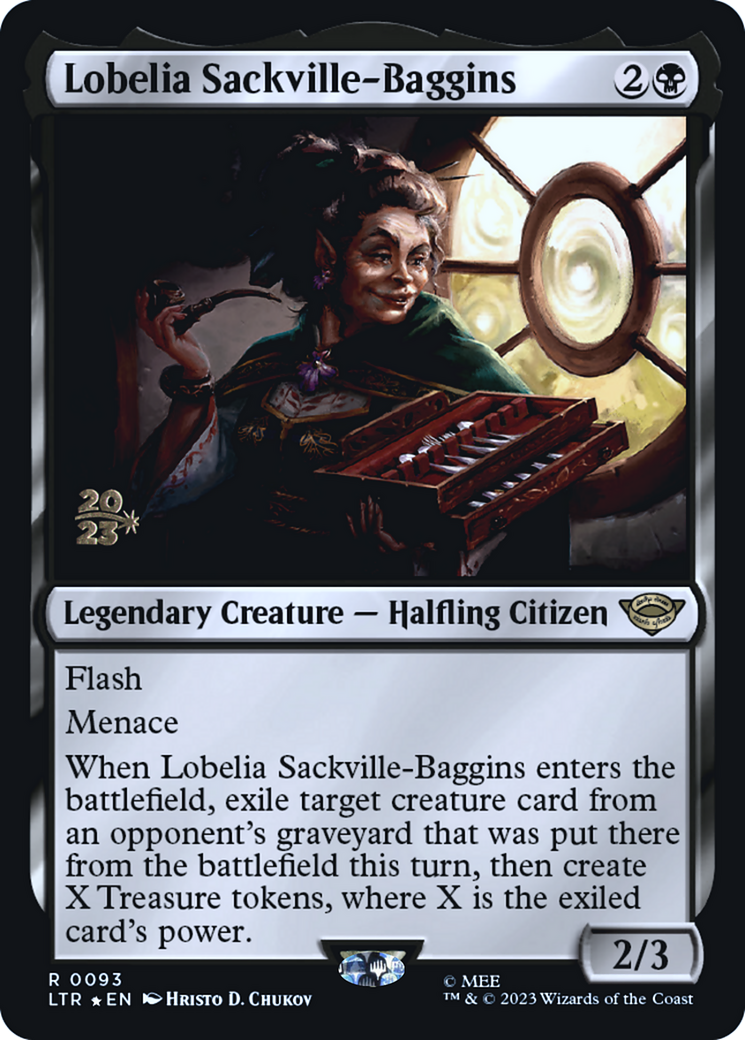 Lobelia Sackville-Baggins [The Lord of the Rings: Tales of Middle-Earth Prerelease Promos] | Grognard Games