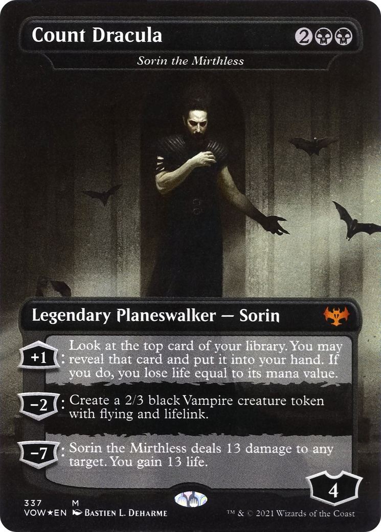 Sorin the Mirthless - Count Dracula [Innistrad: Crimson Vow] | Grognard Games