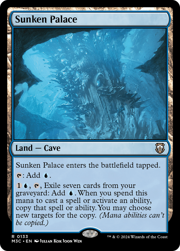 Sunken Palace [Modern Horizons 3 Commander] | Grognard Games