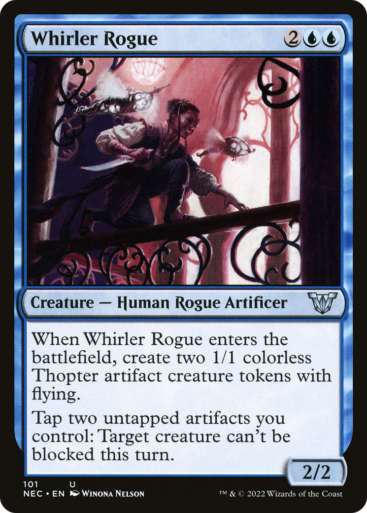 Whirler Rogue [Kamigawa: Neon Dynasty Commander] | Grognard Games