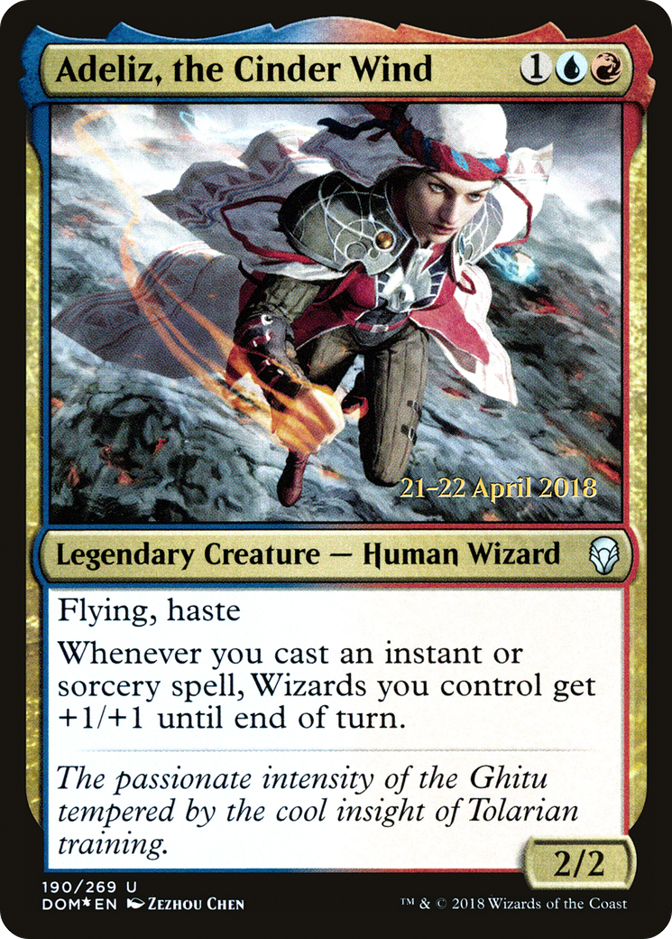 Adeliz, the Cinder Wind  [Dominaria Prerelease Promos] | Grognard Games