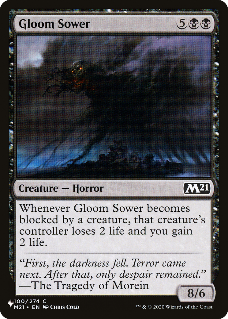 Gloom Sower [The List] | Grognard Games