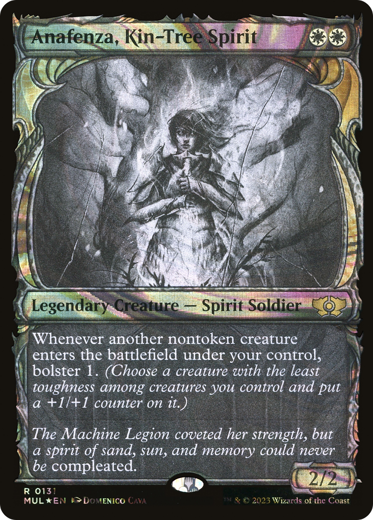 Anafenza, Kin-Tree Spirit (Halo Foil) [Multiverse Legends] | Grognard Games