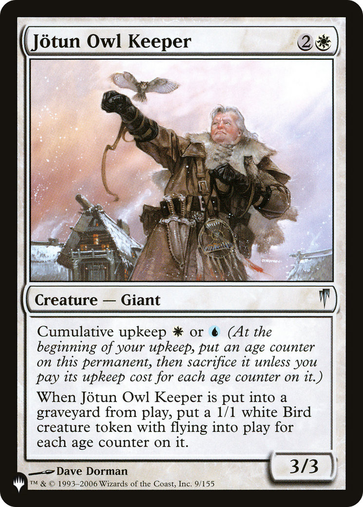 Jotun Owl Keeper [The List] | Grognard Games