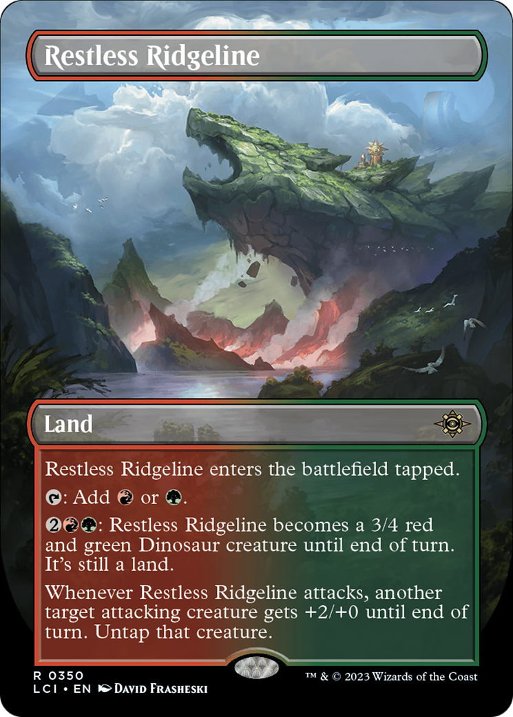 Restless Ridgeline (Borderless) [The Lost Caverns of Ixalan] | Grognard Games