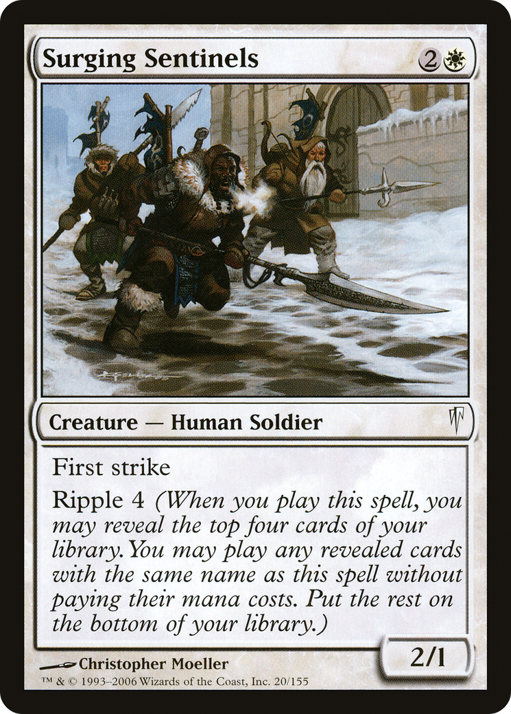Surging Sentinels (CSP-020) - Coldsnap Foil | Grognard Games