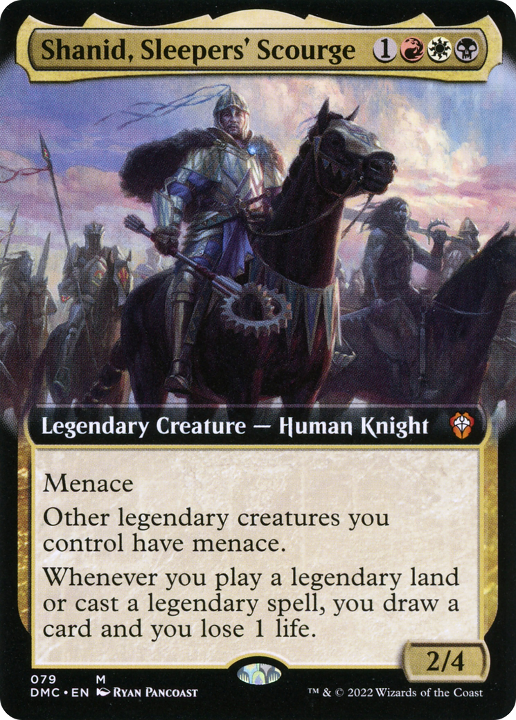 Shanid, Sleepers' Scourge (Extended Art) [Dominaria United Commander] | Grognard Games