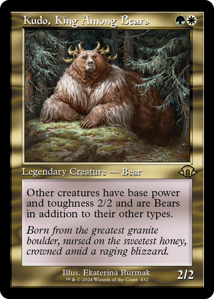 Kudo, King Among Bears (Retro) [Modern Horizons 3] | Grognard Games