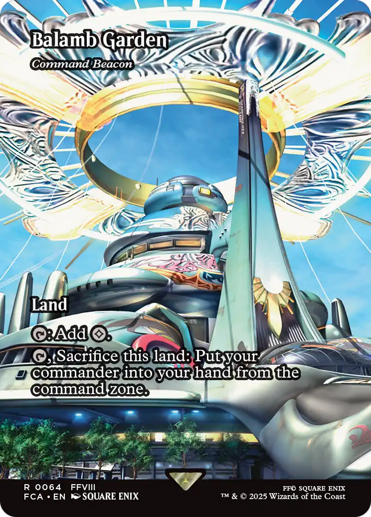 Balamb Garden - Command Beacon (Showcase) (FCA-064) - FINAL FANTASY: Through the Ages Foil | Grognard Games