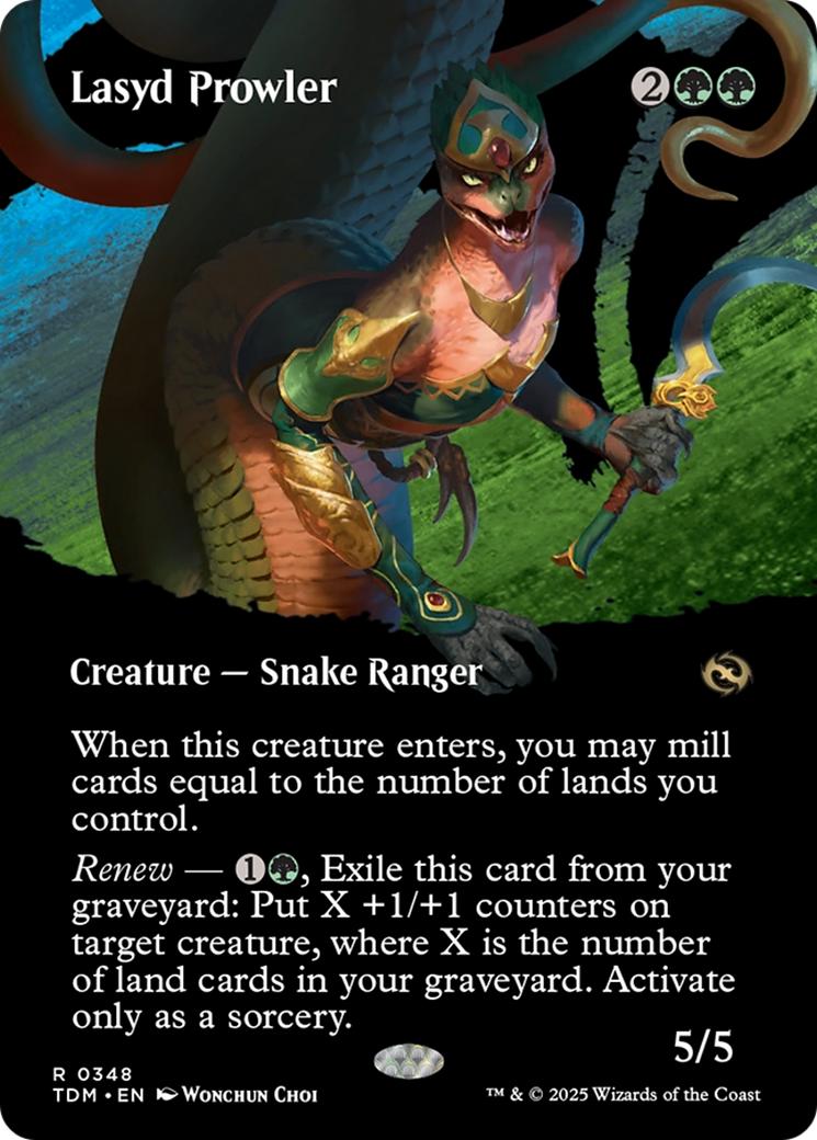 Lasyd Prowler (Borderless) [Tarkir: Dragonstorm] | Grognard Games