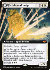 Faithbound Judge // Sinner's Judgment (Extended) [Innistrad: Crimson Vow] | Grognard Games