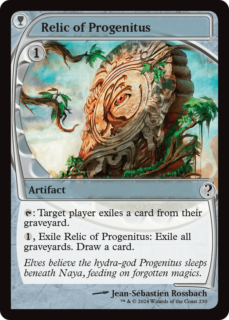 Relic of Progenitus (Future Sight) [Mystery Booster 2] | Grognard Games
