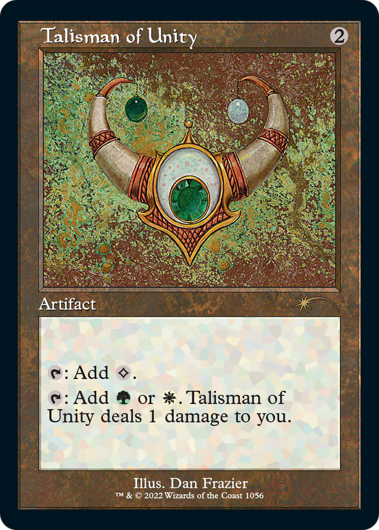 Talisman of Unity (SLD-1056) - Secret Lair Drop Etched Foil | Grognard Games