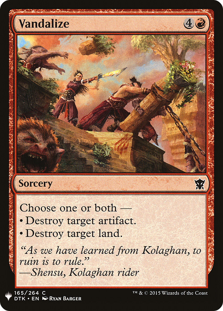 Vandalize [Mystery Booster] | Grognard Games