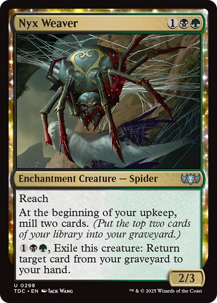 Nyx Weaver [Tarkir: Dragonstorm Commander] | Grognard Games