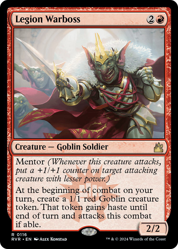 Legion Warboss [Ravnica Remastered] | Grognard Games