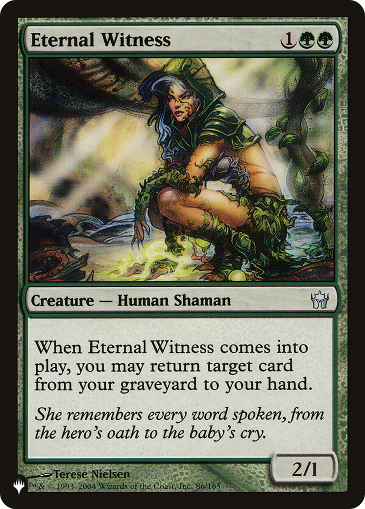 Eternal Witness [The List] | Grognard Games