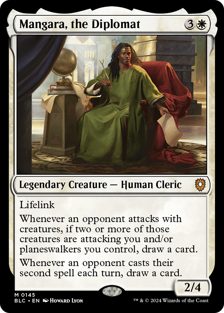 Mangara, the Diplomat [Bloomburrow Commander] | Grognard Games