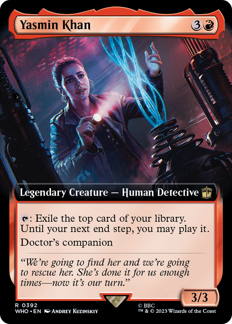 Yasmin Khan (Extended Art) [Doctor Who] | Grognard Games
